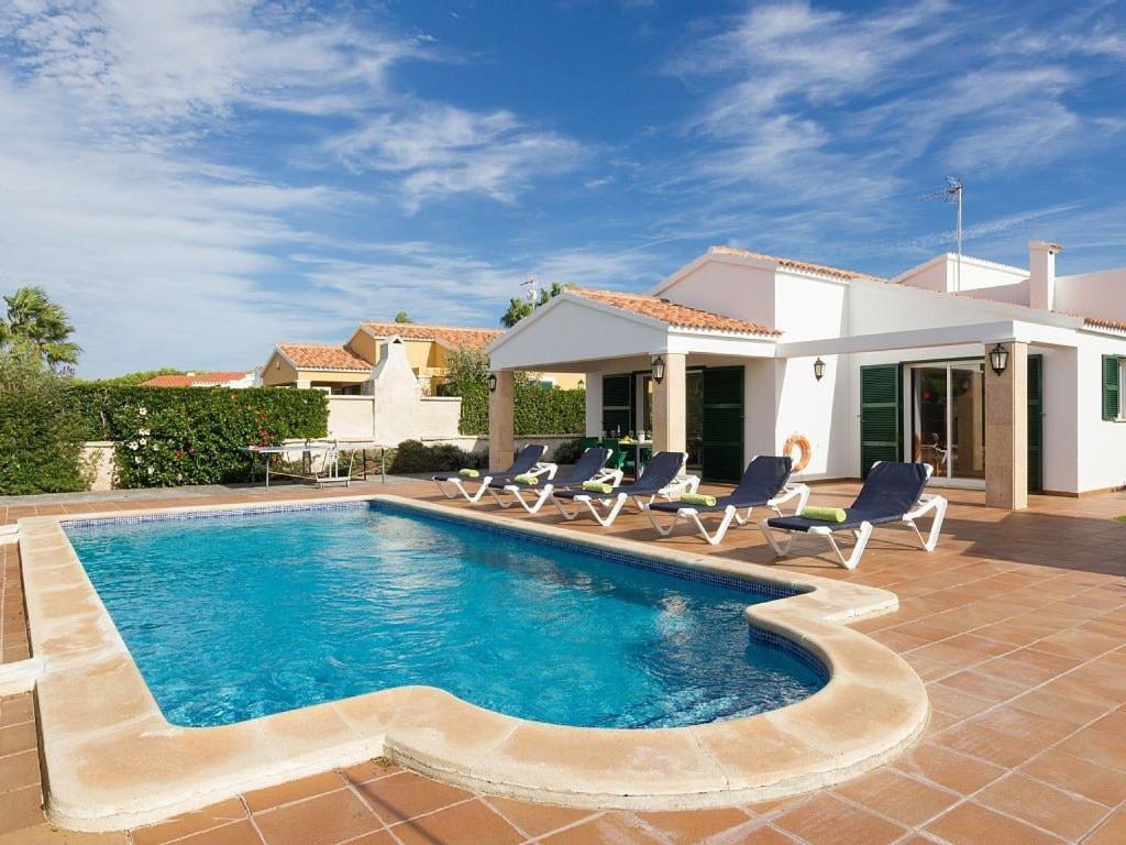 Villa S'Aladern Cala' en Bosch Bagian luar foto